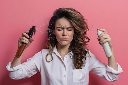 استفاده بیش از حد از ابزارهای حرارتی مو